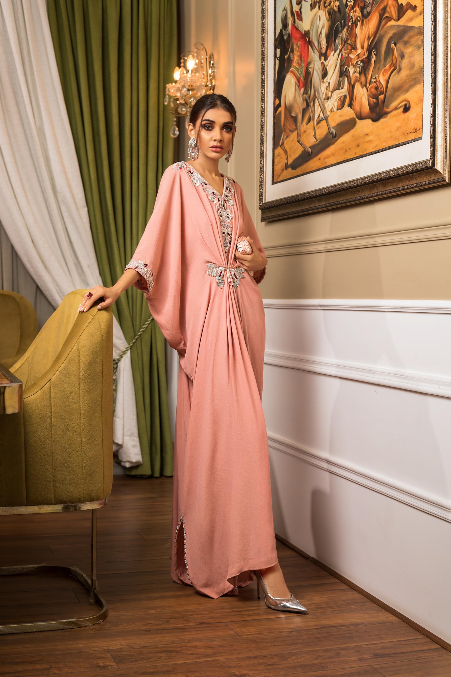 Peach Kaftaan