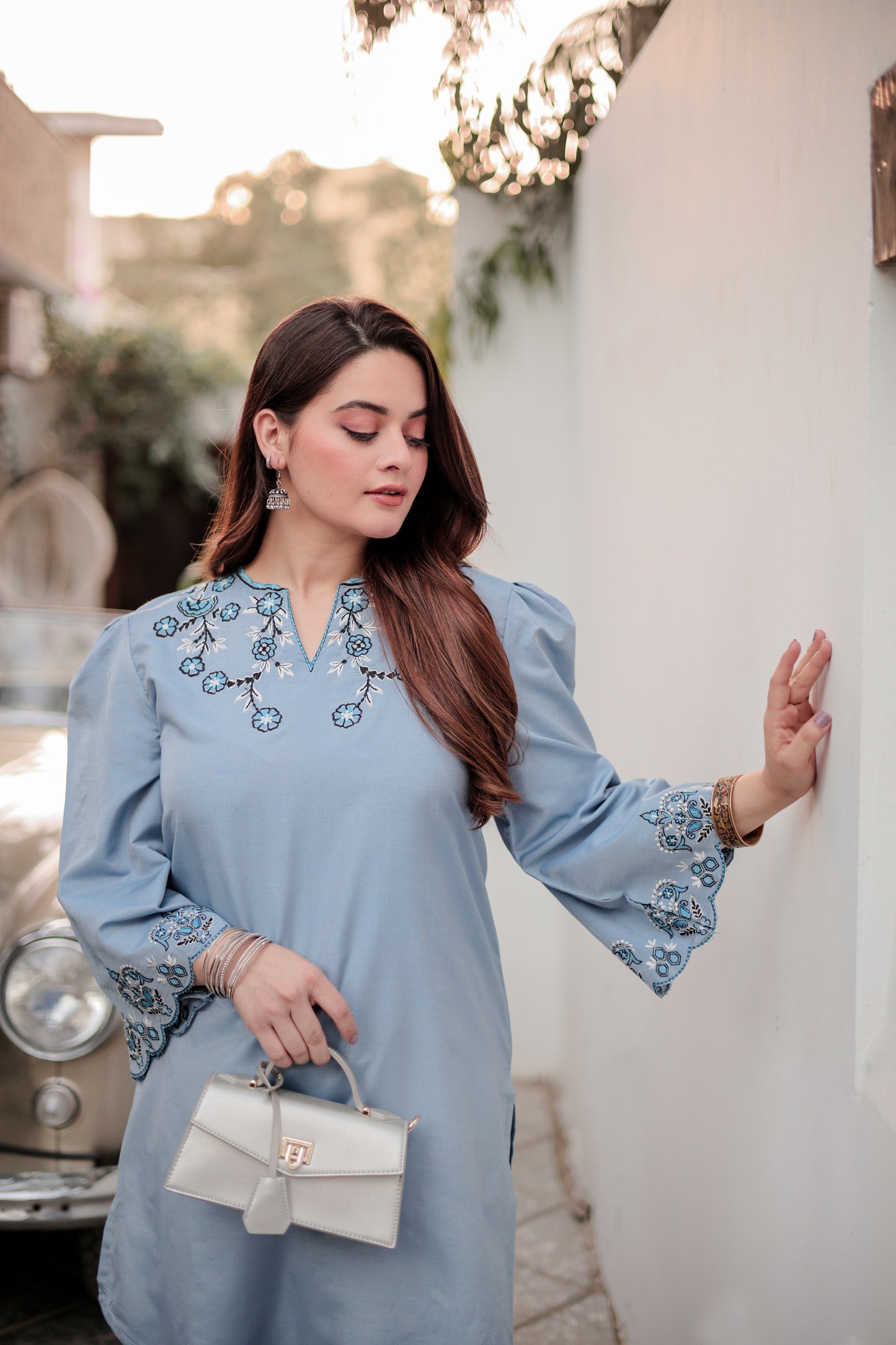 Icy Blue Twin Set