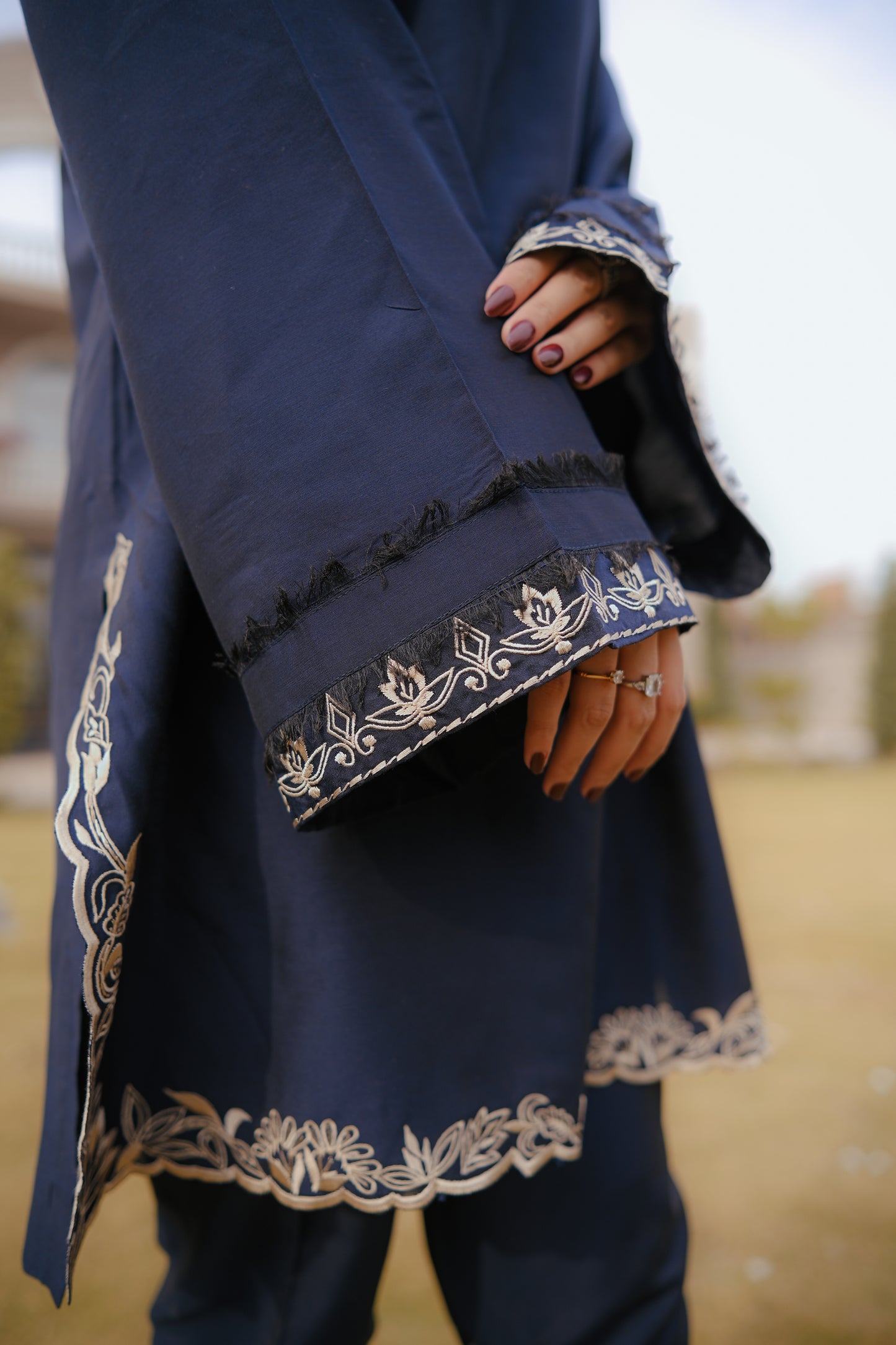 Navy Blue Twin Set