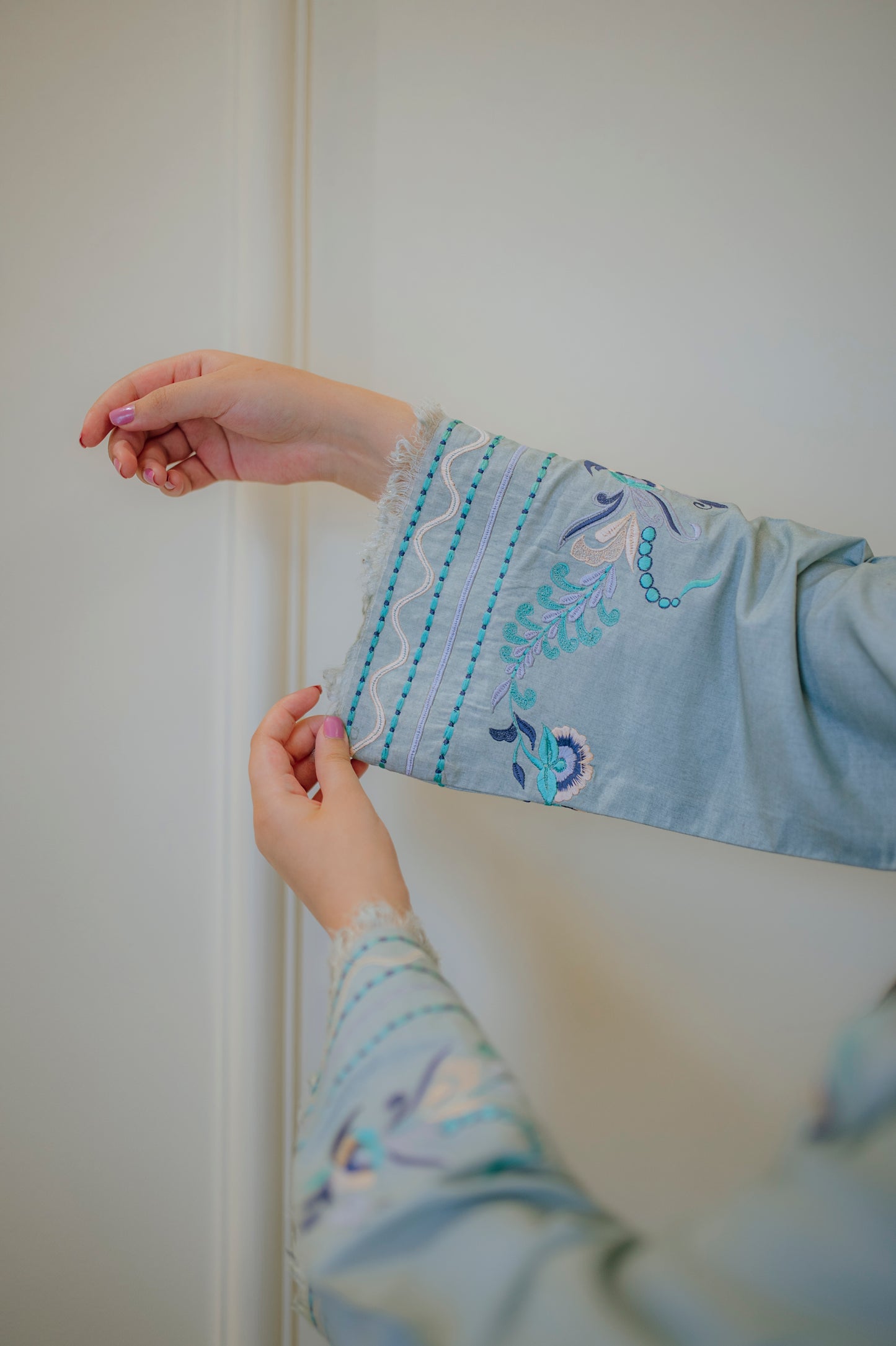 Powder Blue Twin Set