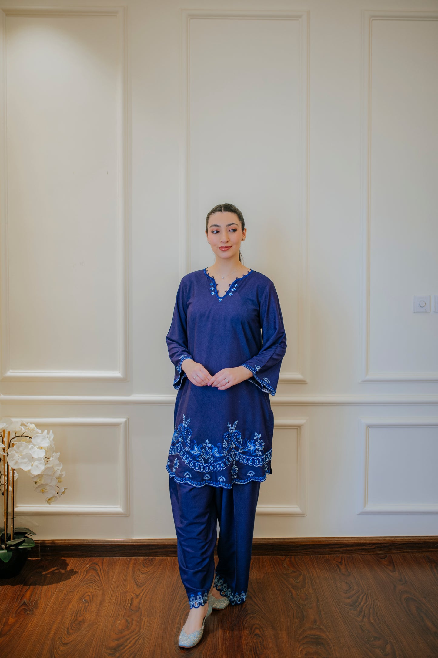 Sapphire Blue Twin Set