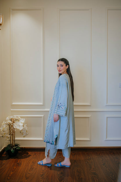 Powder Blue Twin Set