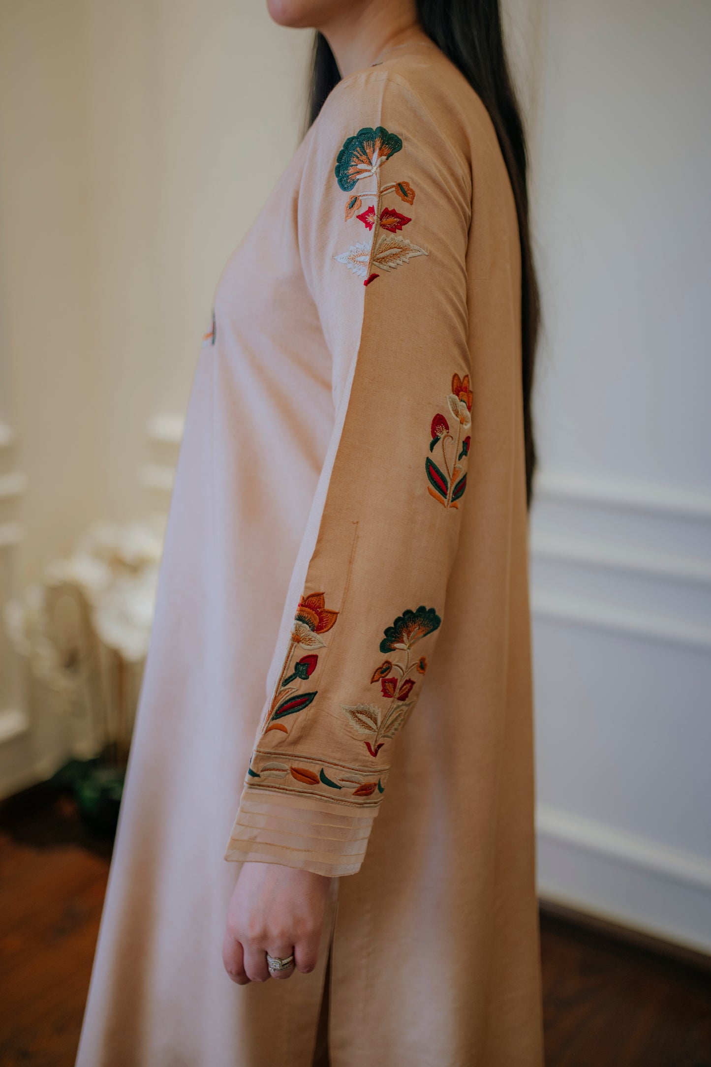 Multicolor Beige Twin Set