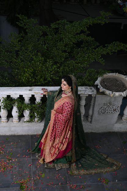 Gul Bahaar Kalidaar with Lehnga