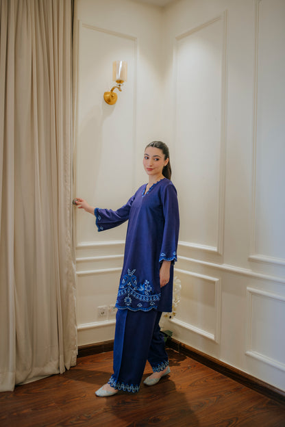 Sapphire Blue Twin Set