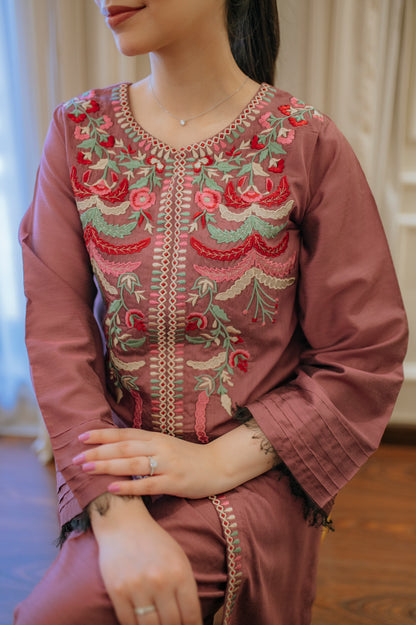 Blended Grape Twin Set