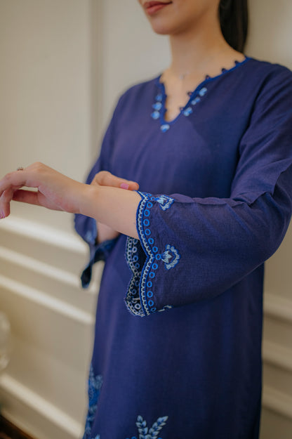 Sapphire Blue Twin Set