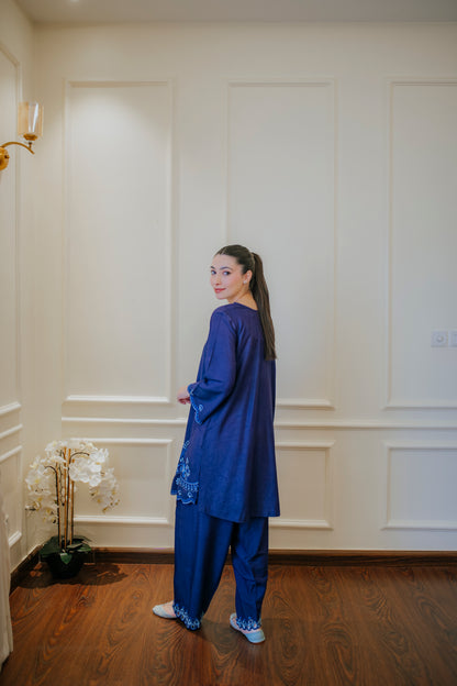 Sapphire Blue Twin Set