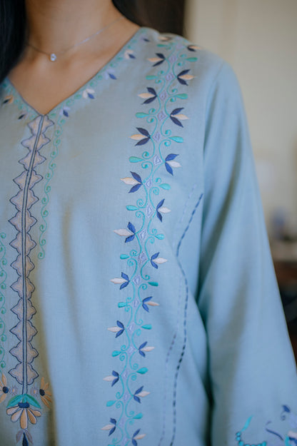 Powder Blue Twin Set