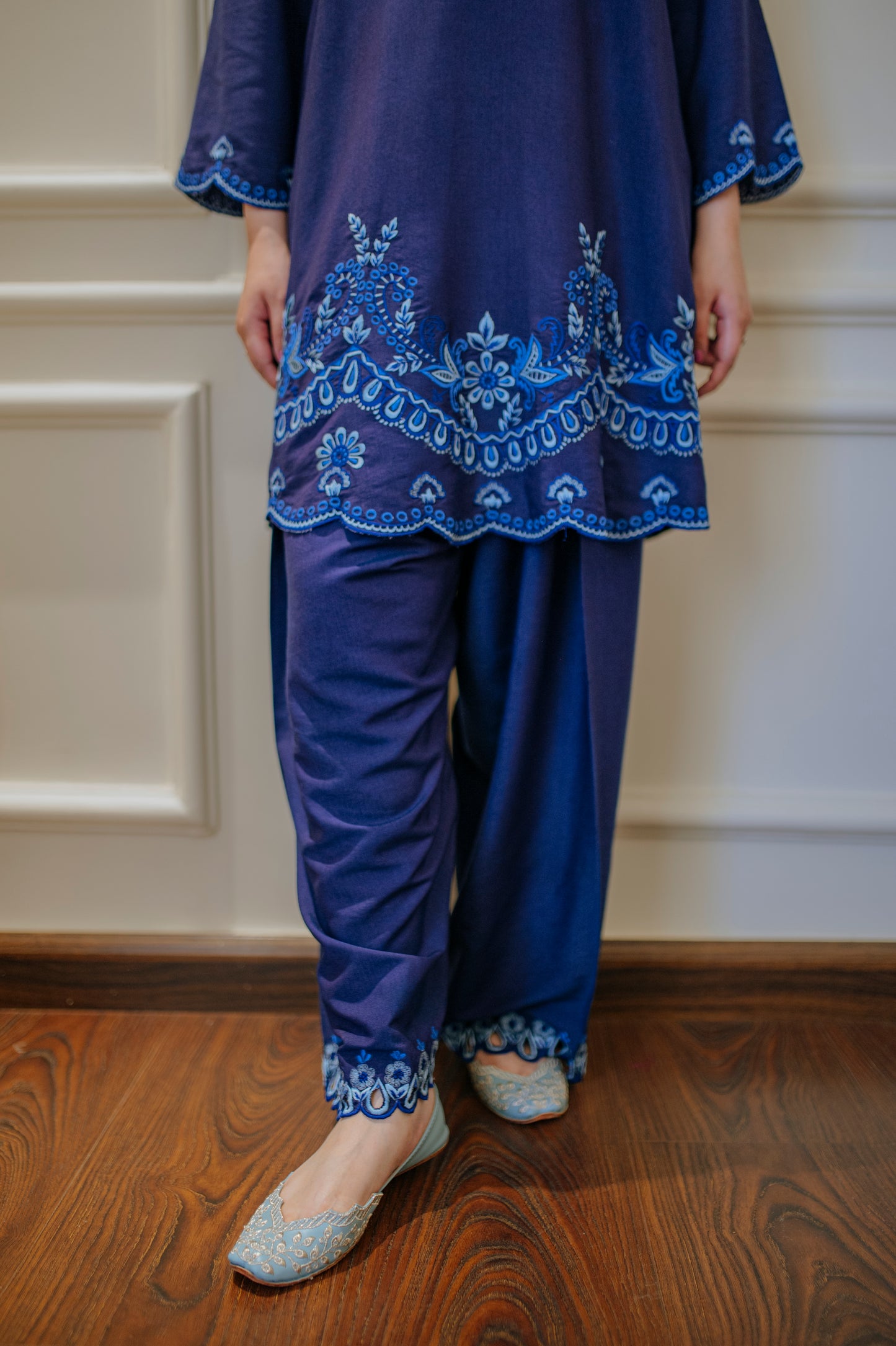 Sapphire Blue Twin Set