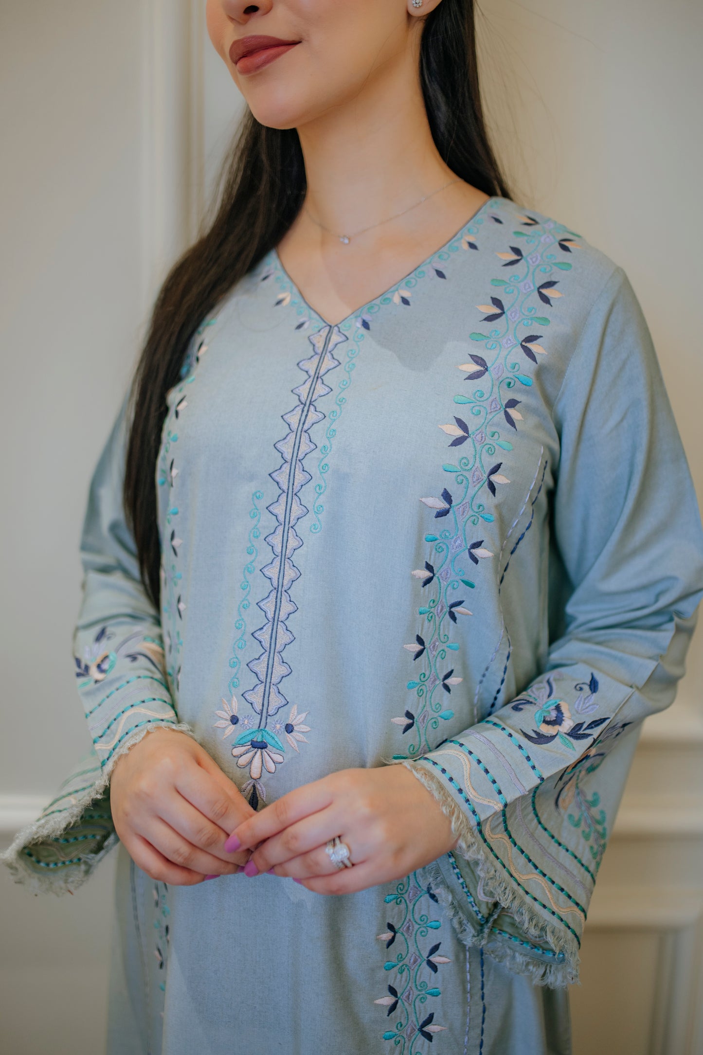 Powder Blue Twin Set