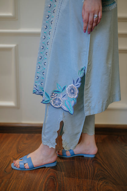 Powder Blue Twin Set